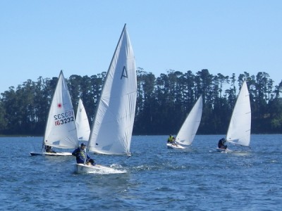 Láser en la Laguna Grande