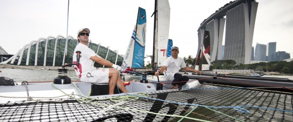 Extreme Sailing Series 2011 – Singapur Extreme sailing Series 2011. Act 9. Singapore