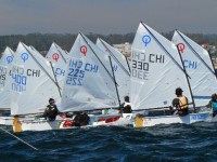 Campeonato Nacional de Optimist 2012 – Algarrobo entrenamiento Optimist