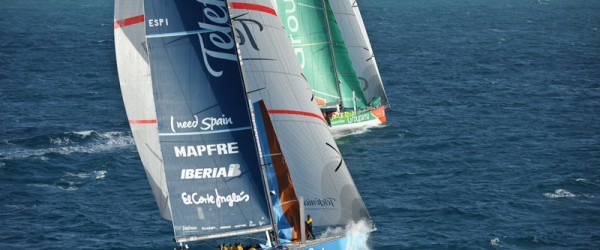 VOR: Groupama gana sprint a Abu Dhabi © PAUL TODD/Volvo Ocean Race