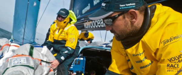 Iker Martínez y Xabi Fernández a la 34º America´s Cup © Diego Fructuoso/Team Telefonica/Volvo Ocean Race
