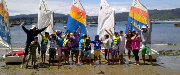 Coliumo, vuelve a clases, vuelve al agua! Navegación a Vela en Coliumo