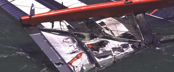 Atemis Racing capsize