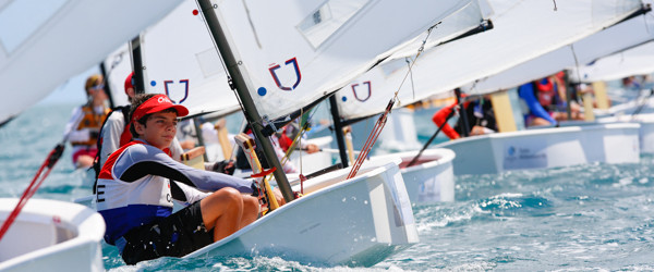 Primeras tres regatas del Optinam 2013 Races Day 1, Optinam 2013, Bermuda, © Matías Capizzano