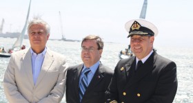 Autoridades - Lanzamiento Semana de la Vela Biobío © Matias Daroch - Sorvest.cl