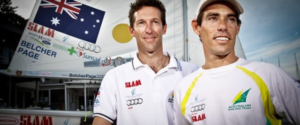 Malcolm Page y Mathew Belcher © Quest Newspaper