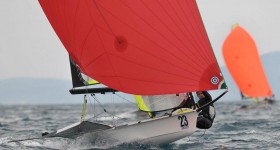 Hermanos Herman en el Mundial de 49er 2012 Pablo y Felipe Herman. El equipo chileno © 4er Worlds SEIKO