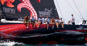 La tripulación del resucitado PUMA Puma Ocean Racing powered by Berg (team)