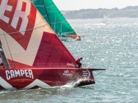VOR: Groupama gana la In-Port Race en Lorient © PAUL TODD / Volvo Ocean Race