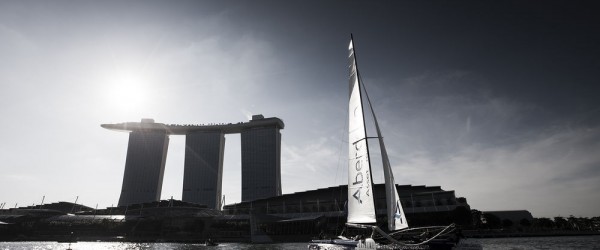 Extreme Sailing Series Acto 2 – Singapur © Lloyd Images