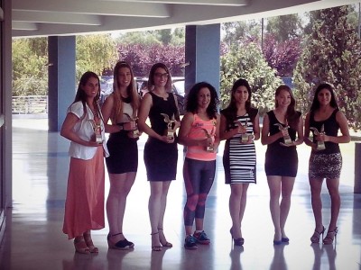 Premiacion Circulo Periodistas Deportivos 2013 - Nadja y Carmina 04
