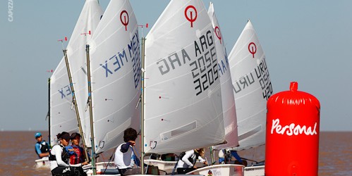 Comenzó Sudamericano Optimist 2012 – Argentina Crédito Foto: Matías Capizzano