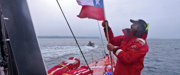 VOR: Camper en Puerto Montt, Abu Dhabi DNF Credit: Hamish Hooper/CAMPER ETNZ/Volvo Ocean Race