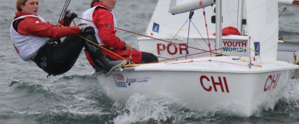 ISAF Youth Sailing World: 420 chileno se acerca al podio ISAF Youth Worlds 420 mujer b © David Branigan
