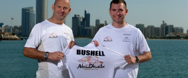 Primer reportero elegido para la Volvo Ocean Race 2014-15 VOR-Bushell periodista AbuDhabi